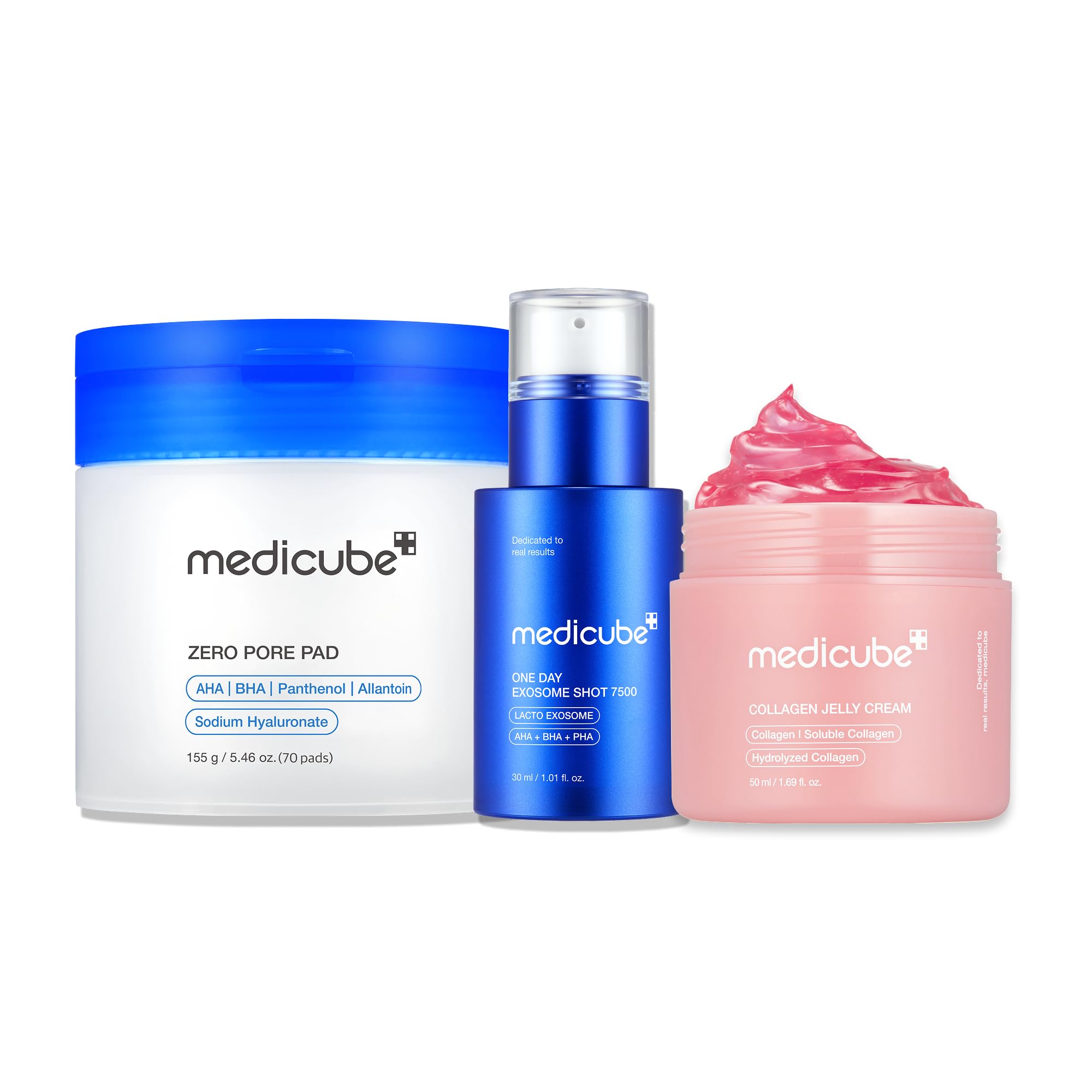 Amazon.com: medicube Affordable Trio for Pore & Texture Care: Zero